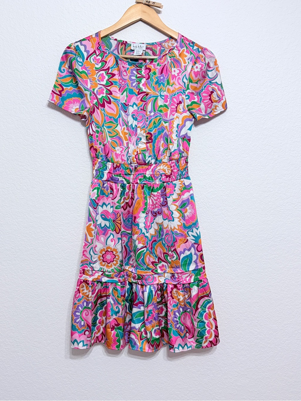 Nicole Miller Somerset dress in multicolor floral size XS - Picture 5 of 16